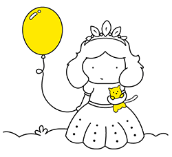 Free princesses coloring pages for kids