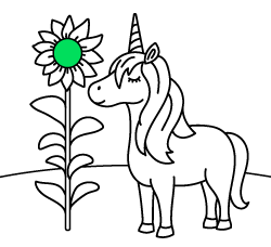 Shop Unicorn Coloring Art Set online