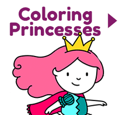 Coloring Princesses